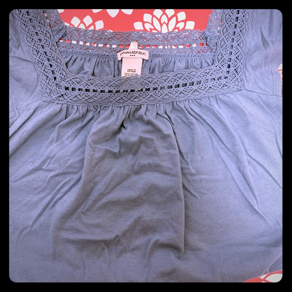 Banana republic peasant top